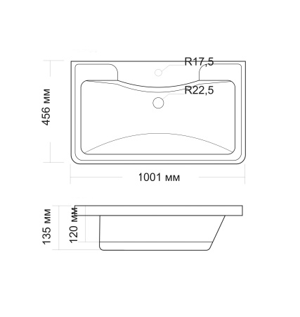 Раковина Madera АДЕЛЬ 100